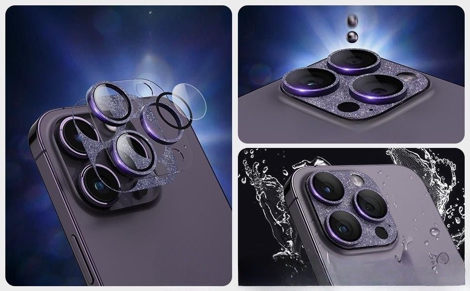 森迟适用苹果17pro摄像头室外保护膜iphone15promax镜头膜全覆盖16金属一体镜头盖13相机闪粉装饰贴12保护罩,淘宝优惠券,粉丝福利购,淘宝优惠卷