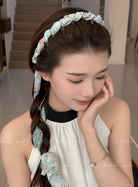飘带发箍女2026新款夏发带式发饰