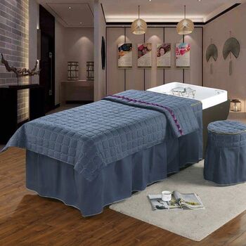 Xinjiang Free Shipping Hair Salon Shop Head Therapy Bed Cover Customized Shampoo Bed Cover Shop Simple Hair Care Shop