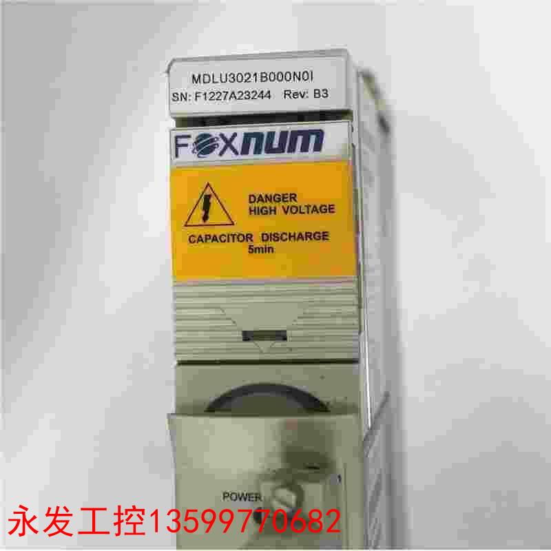 台湾FOXNUM赐福驱动器MDLU3000B0CAN00 - 图0