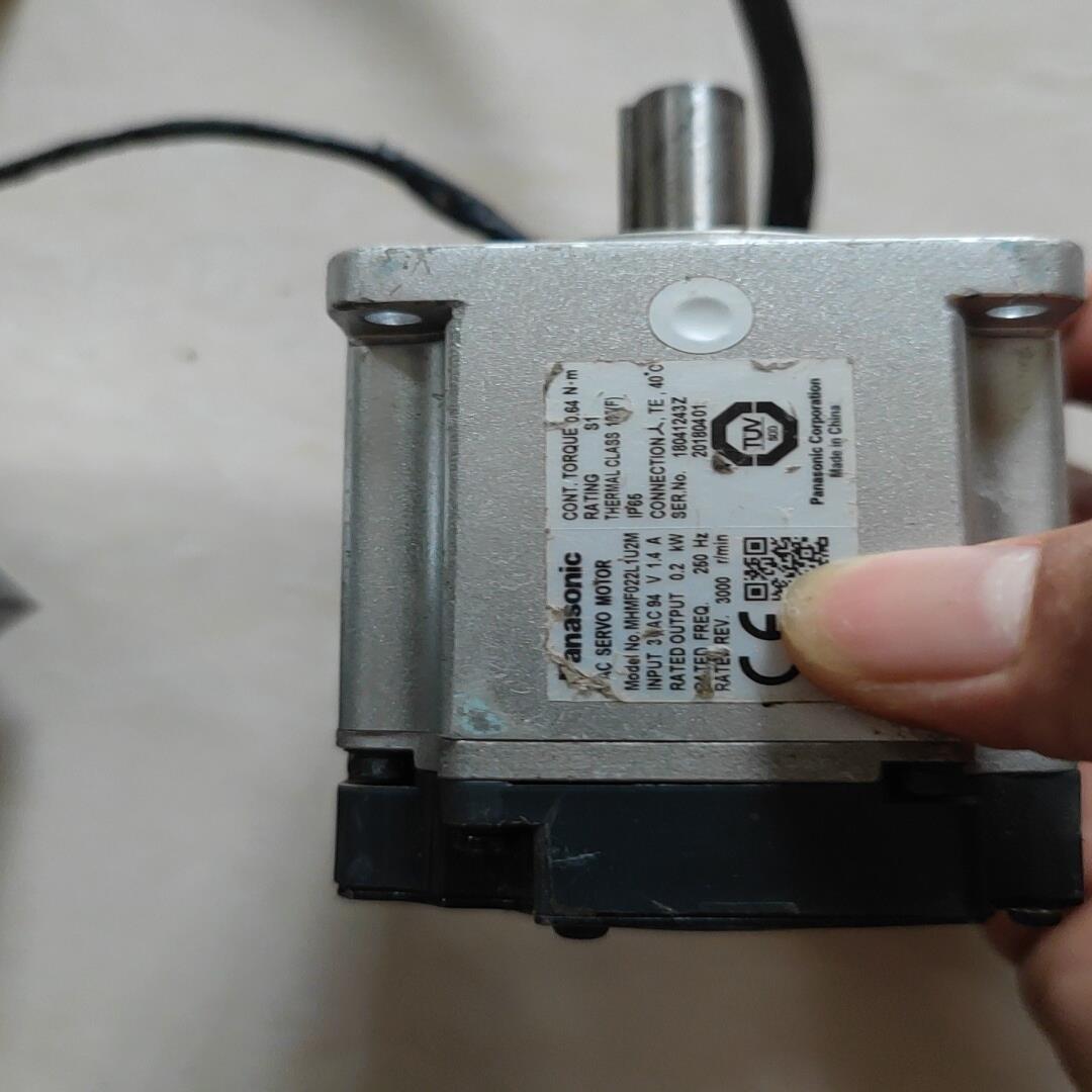 MHMF022L1U2M伺服电机马达,商品功能测试完好, - 图0