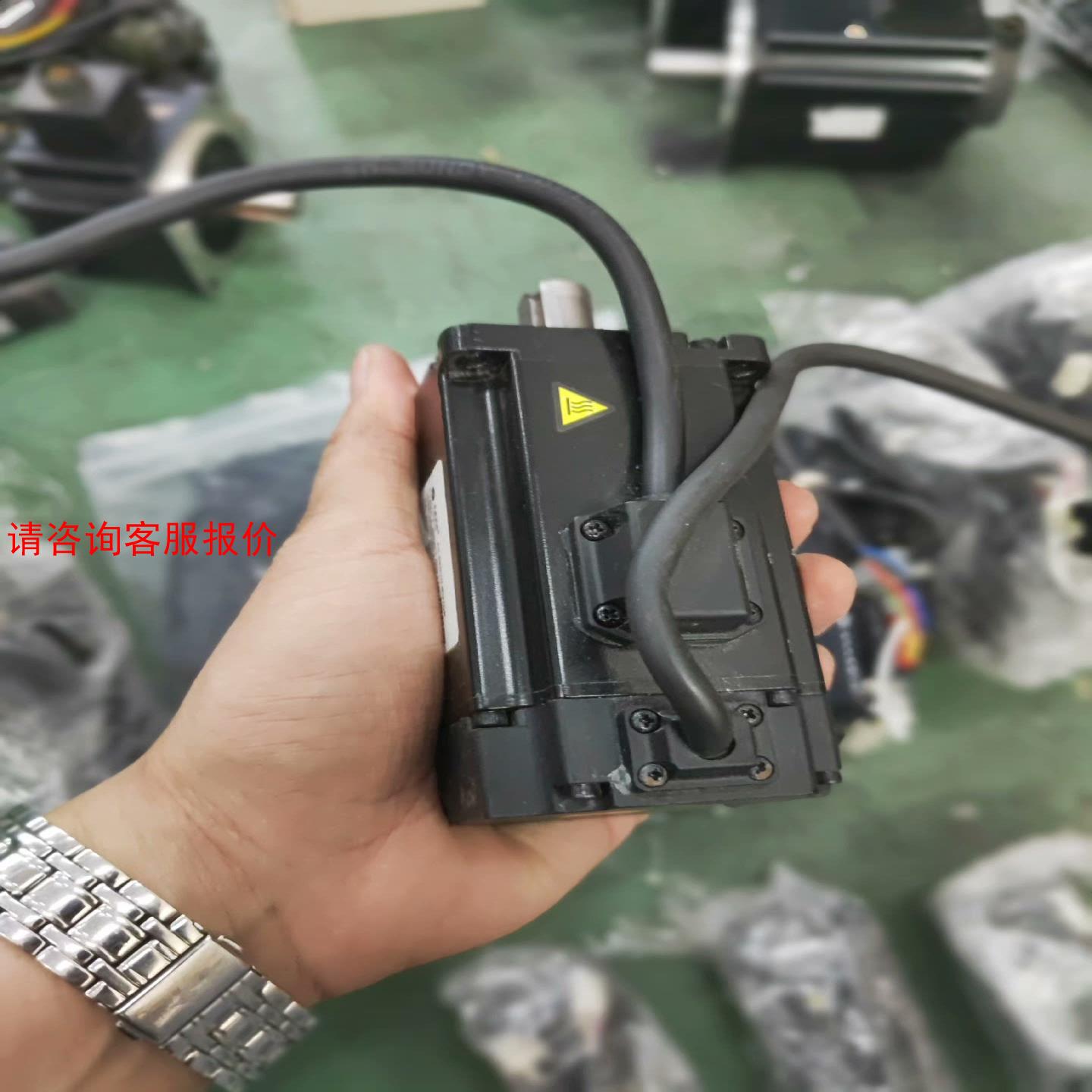 雷塞400W伺服电机脉冲型，驱动L7-400，电机ACM60 - 图2