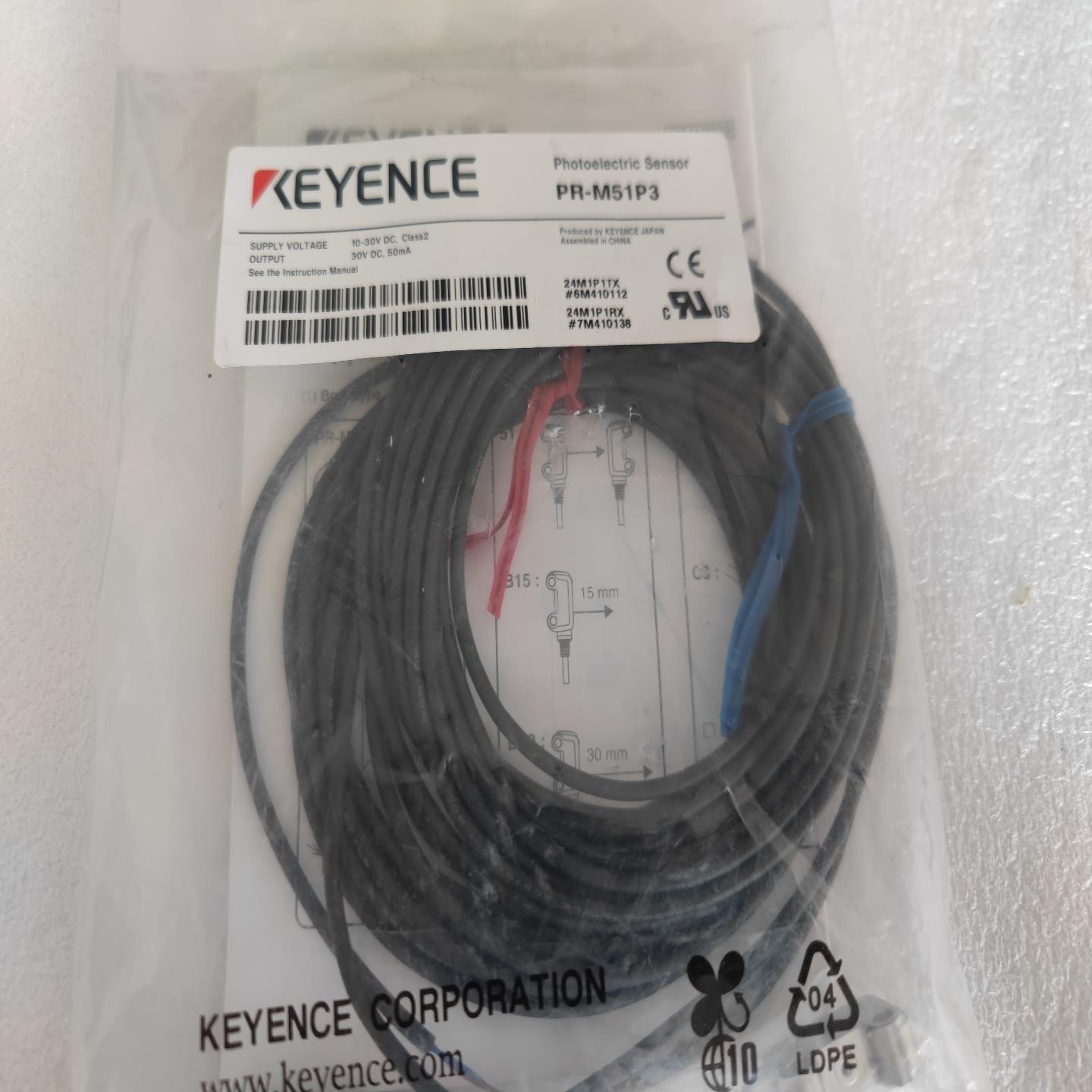 基恩士PR- F51P36个450跟PR-M51P3(崽崽配件） - 图0