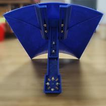 Horizontal water pump motor anti-rain cover motor rain-proof cap outdoor rain-proof cover PP high temperature resistant waterproof cover sunscreen cover