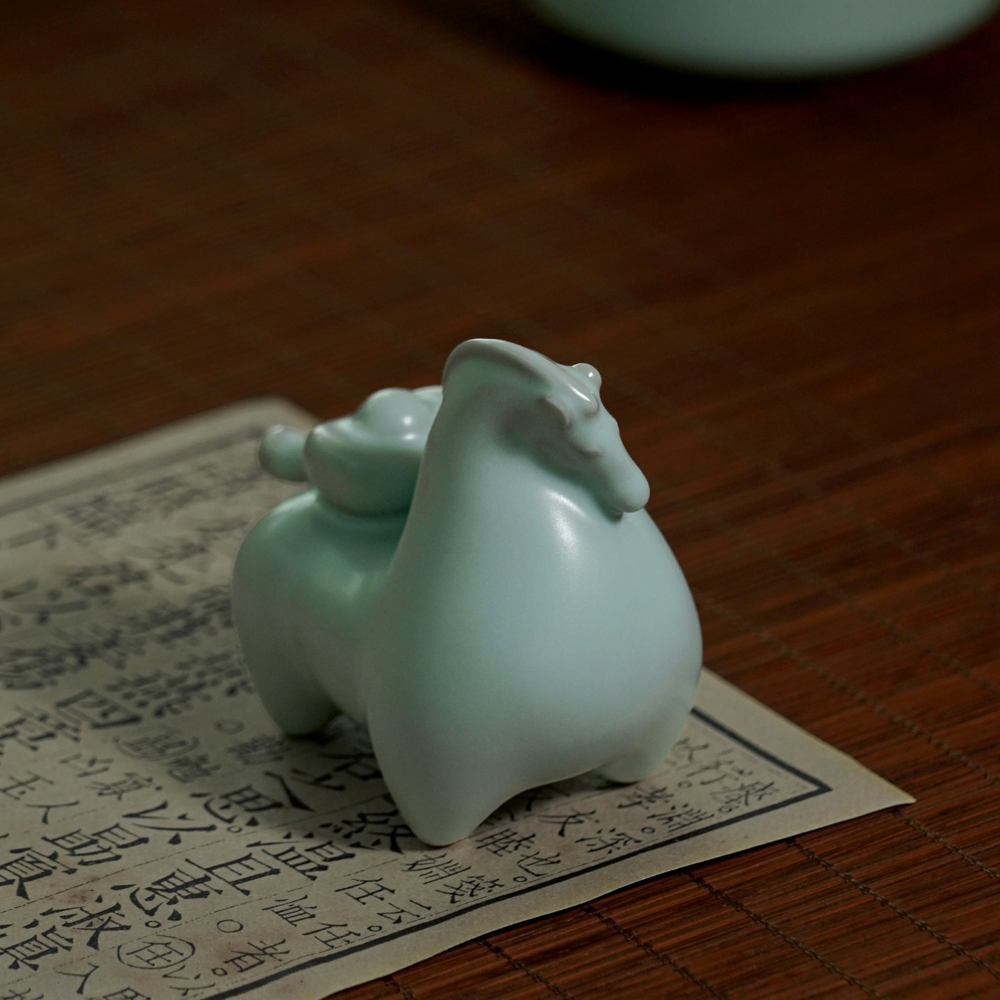 汝窑马摆件吉祥物生肖茶宠茶桌茶几桌面装饰汝瓷茶玩马上有钱,淘宝优惠券,粉丝福利购,淘宝优惠卷