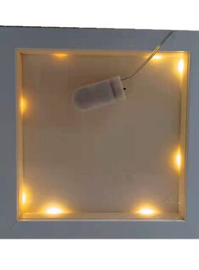 发光相框led灯相框中空立体标本