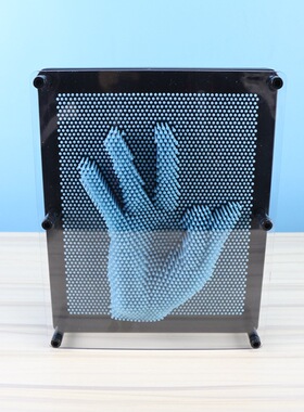 方形塑料手印3D克隆手模百变针画