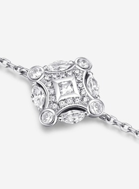 高银版手链女EGEM意境S925纯银