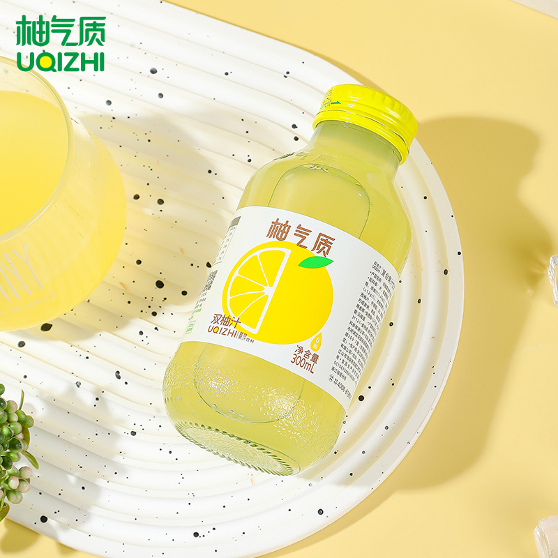 柚气质双柚汁饮料常山柚子胡柚果汁0脂饮品出游聚会300ml*5瓶 - 图2