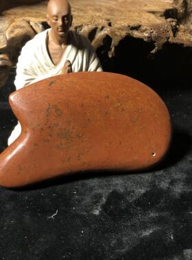 泗水厂家滨红砭石精品大刀型加厚刮痧按摩大板全身通用厚约2厘米