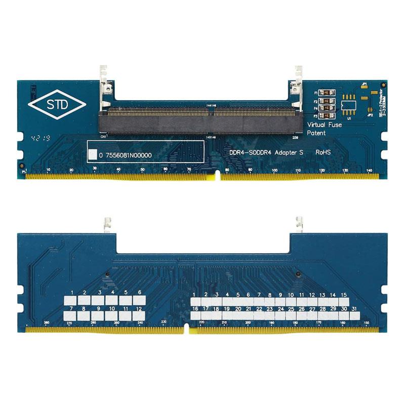 笔记本内存ddr4代转台式机转接卡测试卡保护卡SODDR4转接板-图2