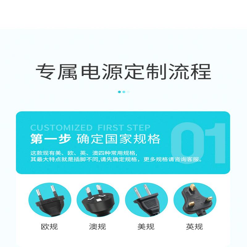 12V5A6A10A15A20A直流电源适配器监控摄像头路由器机顶盒多输出头-图1