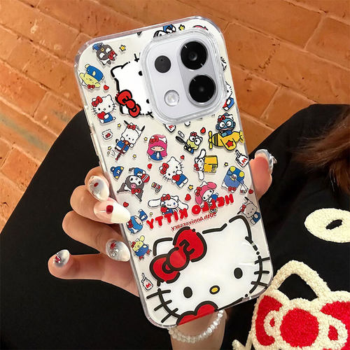 适用OPPOK12S新款手机壳K12x可爱创意K11满屏KT猫K10x硅胶保护套OPPOK9s全包防摔外壳K9x支架加挂绳 - 图0