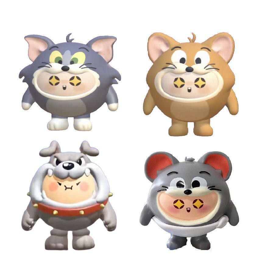 蛋仔派对盲盒蛋仔派对盲盒联名猫和老鼠系列手办游戏公仔卡通玩偶儿童玩具礼物