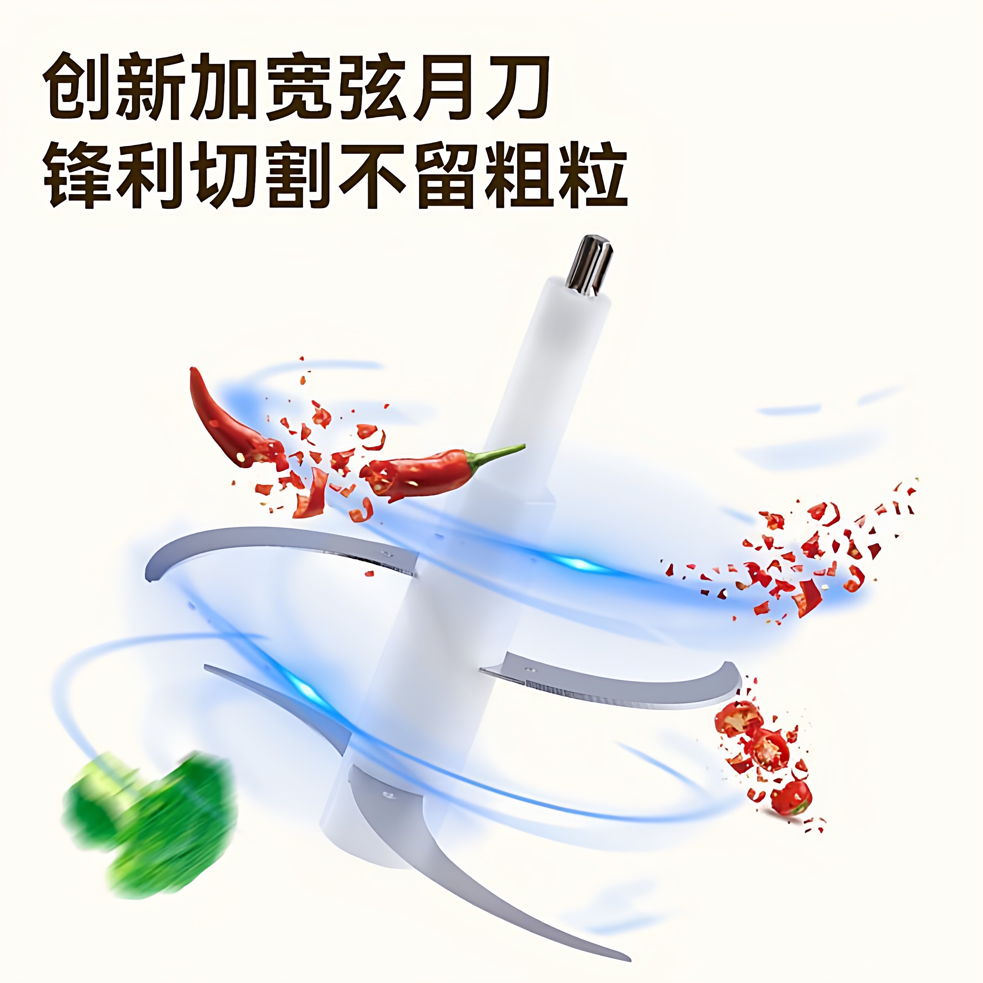 万利达多功能和面机5L大容量绞肉机家用厨房辅食料理纯铜一体电机