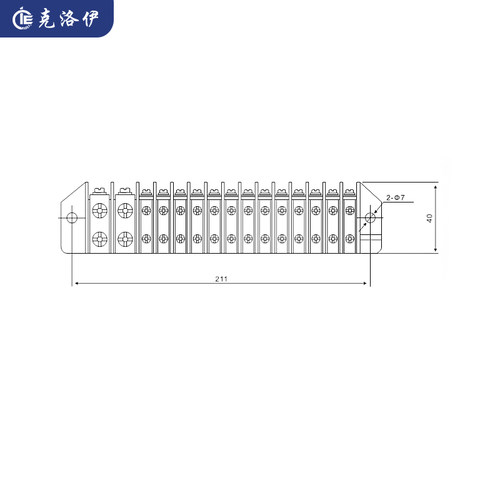 CM1-15/20 单双层小母线模块架快速接线端子排导轨组合式高压铜棒 - 图2