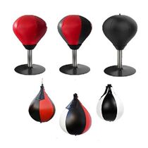1pc Boxing Training Ball PU Punching Ball Reaction Speed Pea