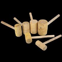 Wood hammer head yellow sandalwood hammer wood hammer wood hammer wood hammer small hammer hardwood head wood mallet mallet big wooden work hammer