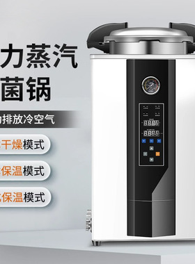 高压蒸汽灭菌锅实验室不锈钢手提式消毒锅小型数显医用全自动其他