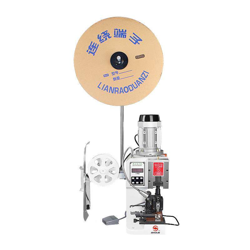厂子线束加工设备端子静压着RY-2T机 半自工动铸铁音端机带卷纸器,淘宝优惠券,粉丝福利购,淘宝优惠卷