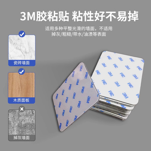 国际电工86型空白面板白板插座开关遮盖墙面洞口遮丑盖板粘贴挡板 - 图1