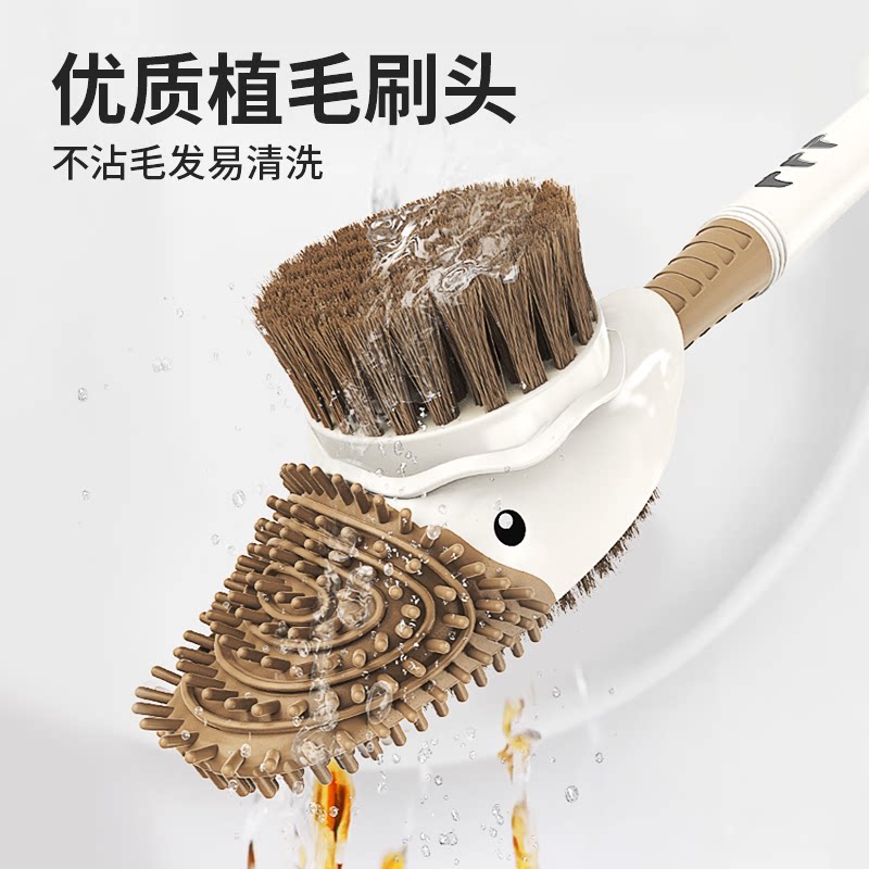 Refillable Diving Duck No-Dead Angle Toilet Brush