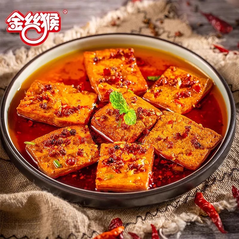 馋嘴猴捞汁豆腐香辣豆干豆制品休闲办公解馋独立包装小零食
