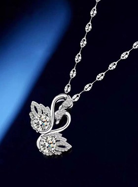 女铜不锈吊坠不掉色，不划脖子