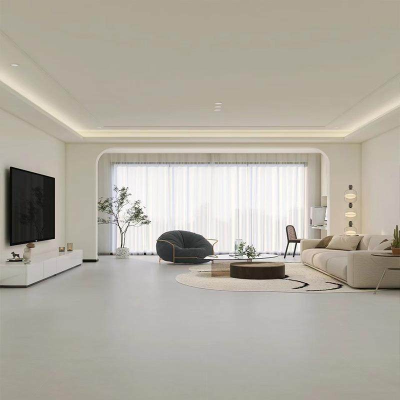 拉车套罩SPC石塑锁扣木地板纯色奶油侘寂风家用微水泥PVC石晶卡扣,淘宝优惠券,粉丝福利购,淘宝优惠卷