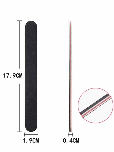 Прочный двусторонний набор маникюрных инструментов для маникюра для ногтей