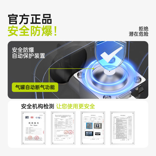 Safe and explosion-proof official authentic wilderness light-picking cassette stove