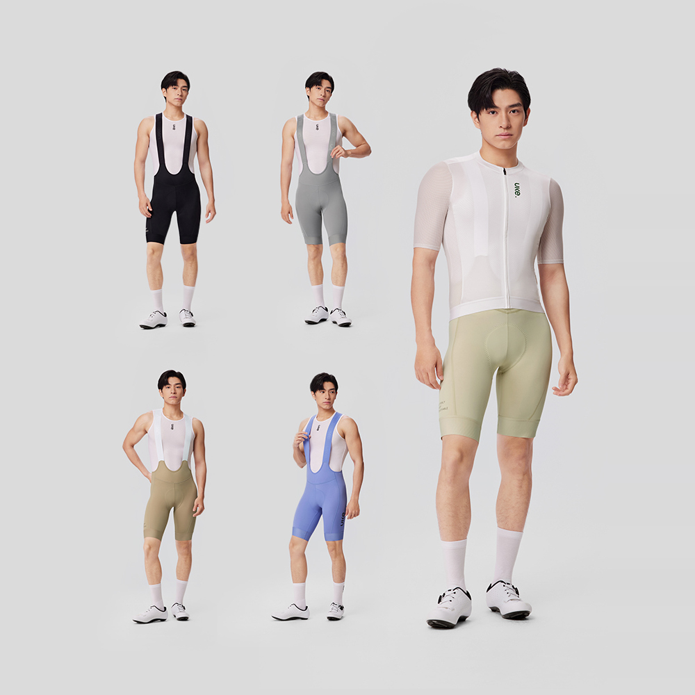 UKE骑行裤男子EIT双箭头坐垫背带短裤春夏新款公路自行车运动 - 图3