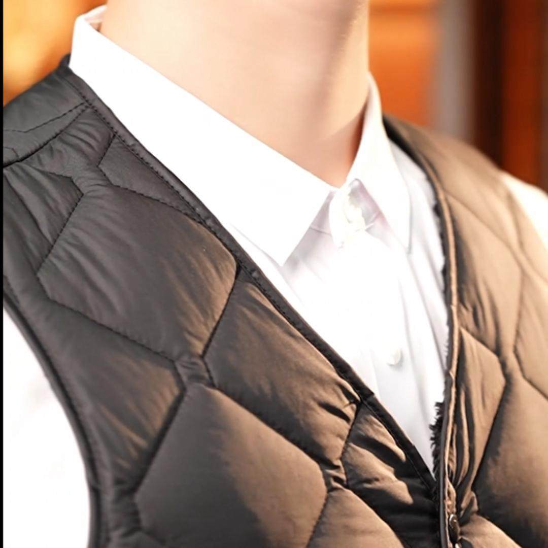 2024新款男士马甲加绒夹棉爸爸装中老年秋冬马夹内穿外穿保暖背心,淘宝优惠券,粉丝福利购,淘宝优惠卷