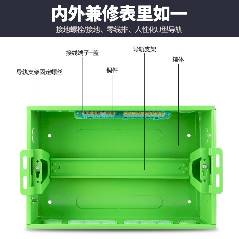 暗装线配电箱强电箱开箱家用弱电箱多媒空体光纤信息网络布eAVAgr-图1