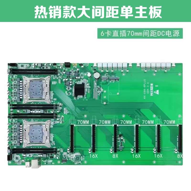 ALEO双路X99主板直插6显卡GPU人工智能AI模型训练计算超算台式机-图2