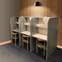 Immersive Learning Table University Students Examination And Sharing Training Coaching Table Self-Study Room Partition Table And Chairs Closure