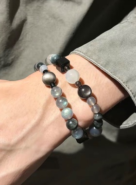 迪丽热巴同款双圈小众串珠手链