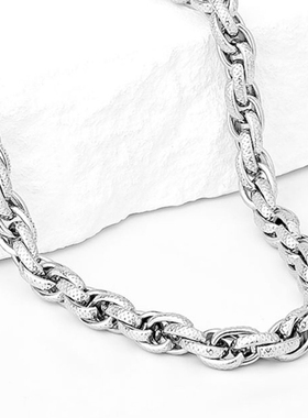 MEDMHERO钛钢潮百搭古巴锁骨链