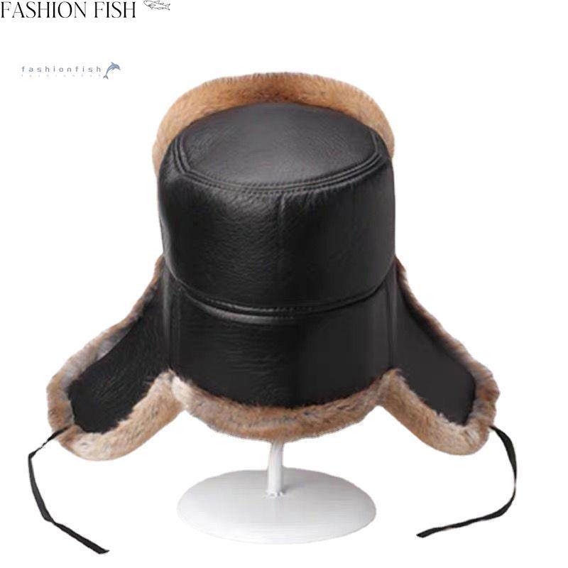 加厚保暖户外男士狐狸毛狗皮帽子东北雷锋帽男冬季中老年真皮护耳,淘宝优惠券,粉丝福利购,淘宝优惠卷