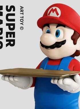 创意超级马里奥客厅大型落地摆件家居电视柜装饰潮玩手办公仔大号