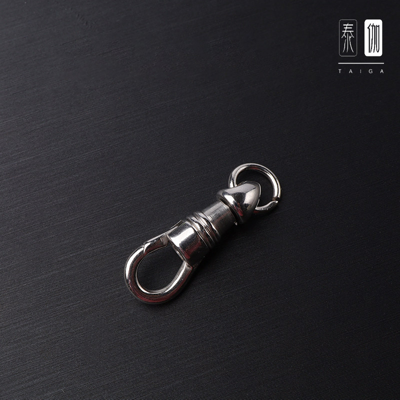 泰国佛牌配件360度旋转鹰嘴扣18K鎏金钛钢保色微镶鹰钩扣项链DIY,淘宝优惠券,粉丝福利购,淘宝优惠卷