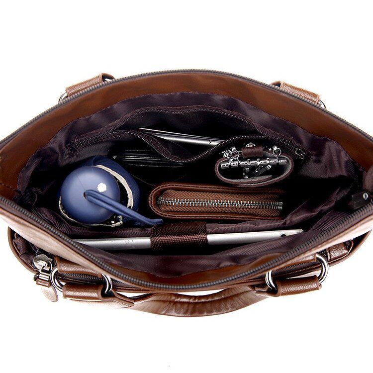 亏本冲量袋鼠男包正品真皮手提包单肩包公文包电脑包商务休闲包潮