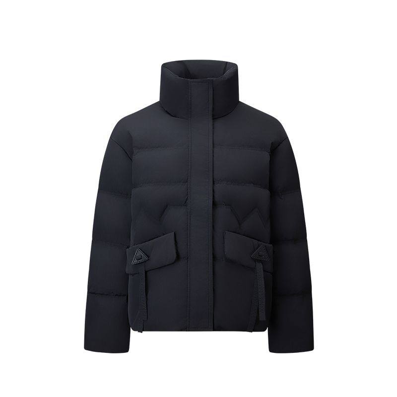 千仞岗2025秋冬新款短款羽绒服连帽保暖通勤百搭外套女Y309130Y,淘宝优惠券,粉丝福利购,淘宝优惠卷