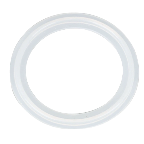 不锈钢硅胶快装垫片卡盘四氟密封接头PTFE垫圈氟胶快装卡箍密封垫 - 图3