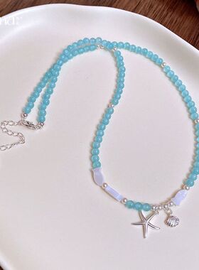 小星星项链锁骨套装时尚甜美清新