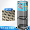 Square portable fishing net bag for wild fishing and small fish protection