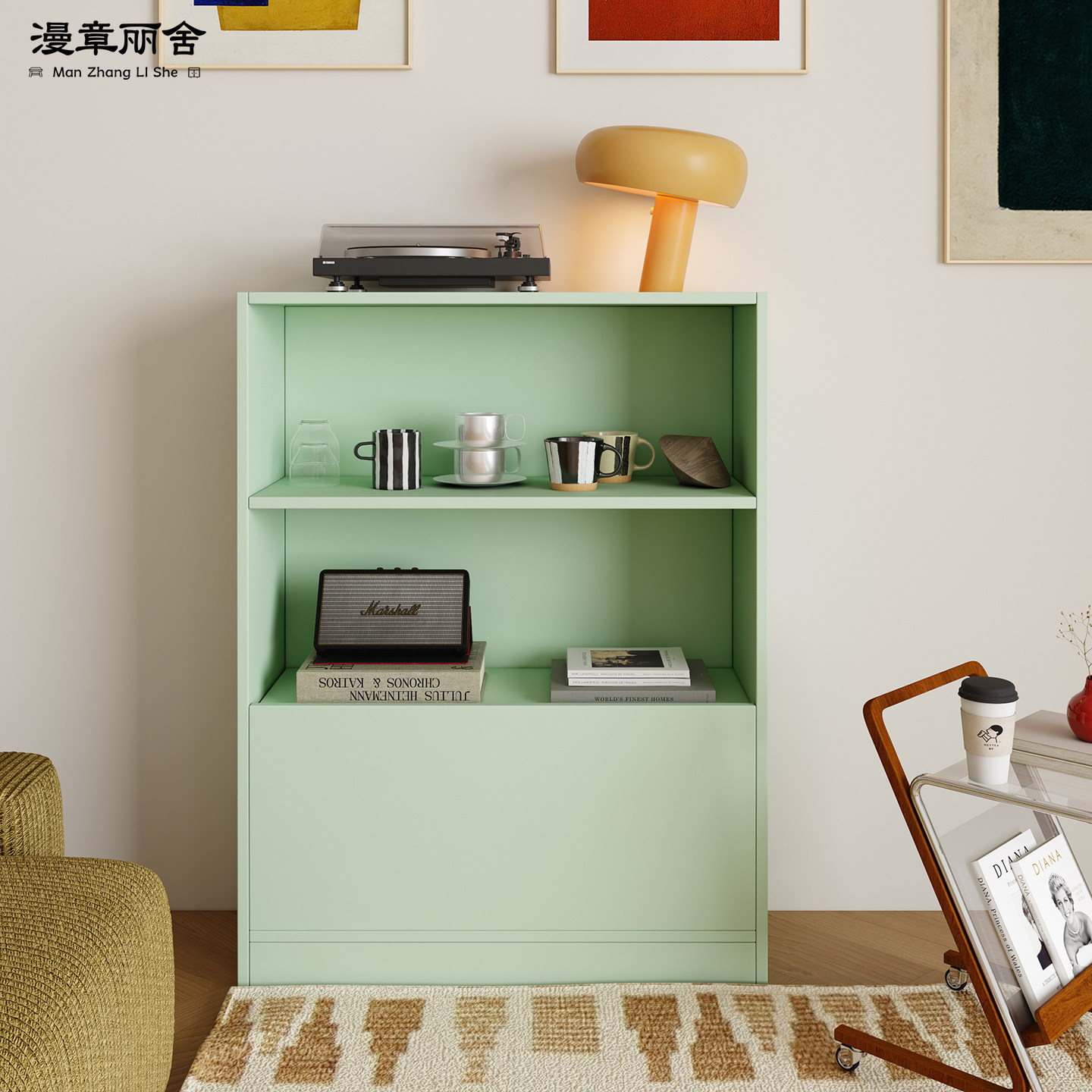 漫章丽舍马卡龙组合书柜客厅收纳柜储物柜多巴胺风边柜落地柜,淘宝优惠券,粉丝福利购,淘宝优惠卷