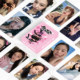 Blackpink laser self-printed photo cards 55 super clear