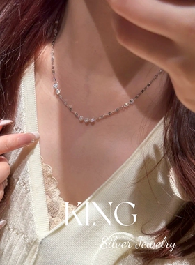 king银饰珠宝星河散落项链手链