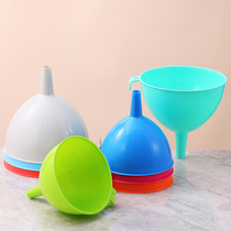 Home Kitchen Plastic Large Size Liquid Funnel Color Multifunction Wine Pot Soy Sauce Separating Oil Drain Filter Wine Hanger